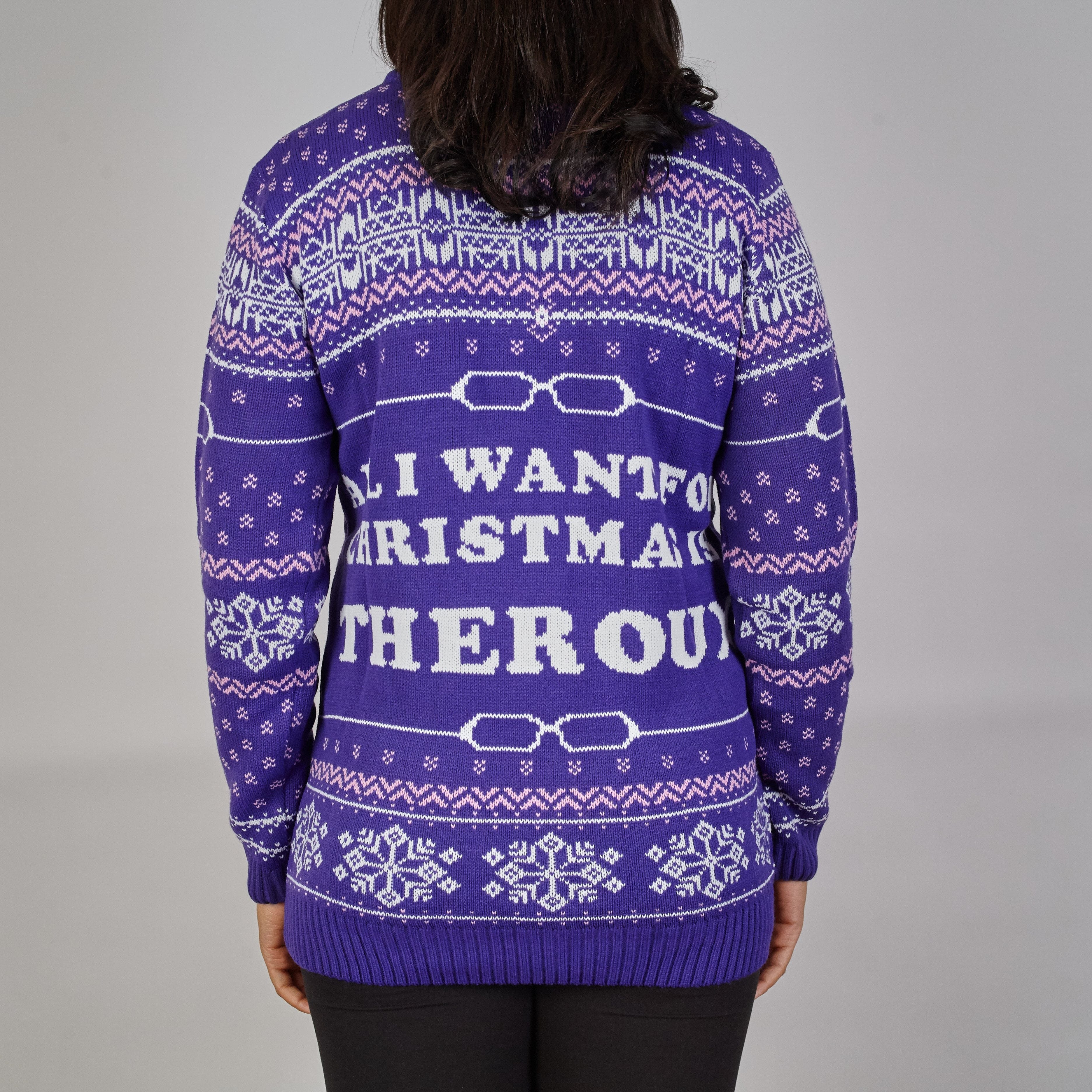 All I Want: Louis Theroux Knitted Christmas Jumper - notjust
