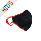 Face Mask: Black (kids) - notjust