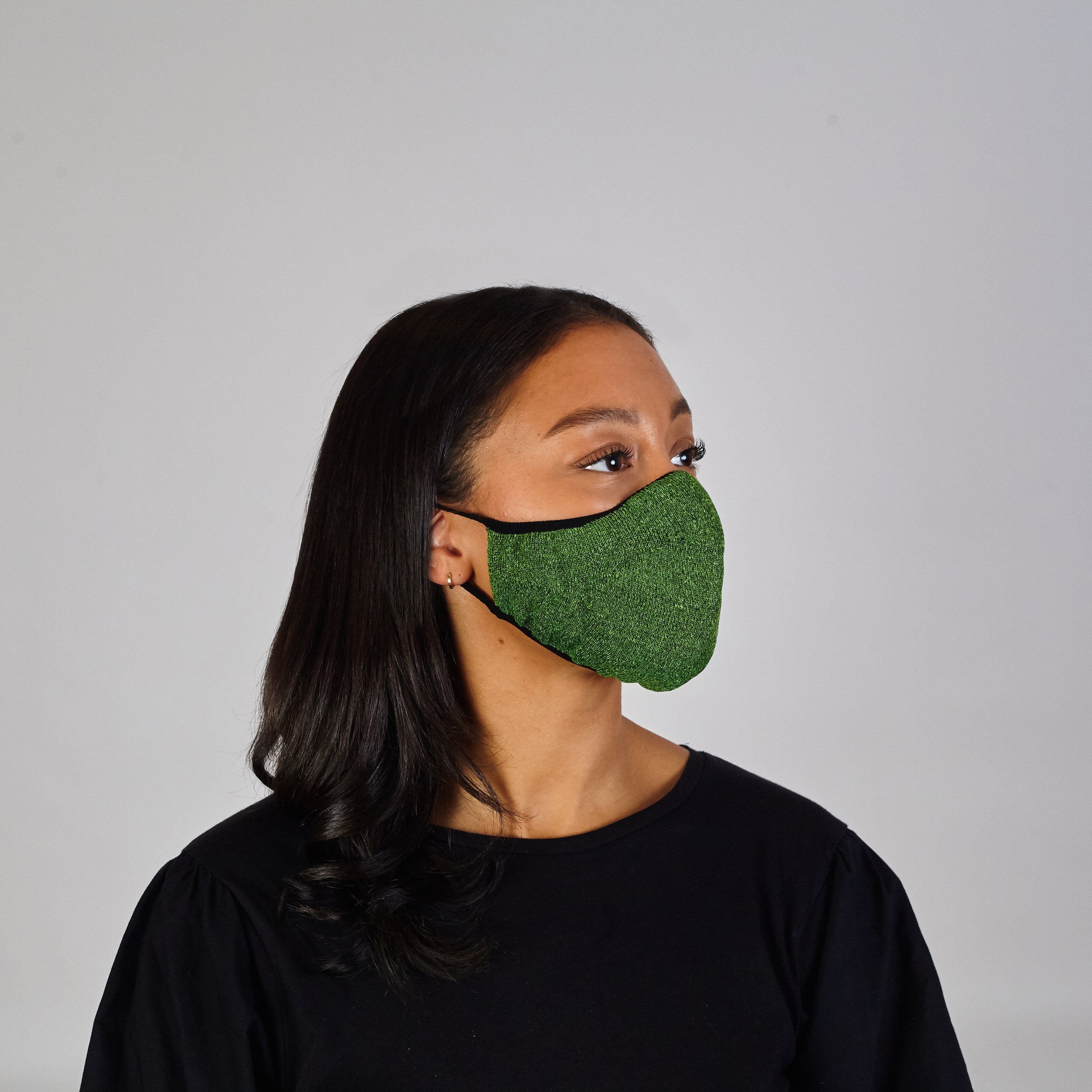 Face Mask: Green Marl - notjust