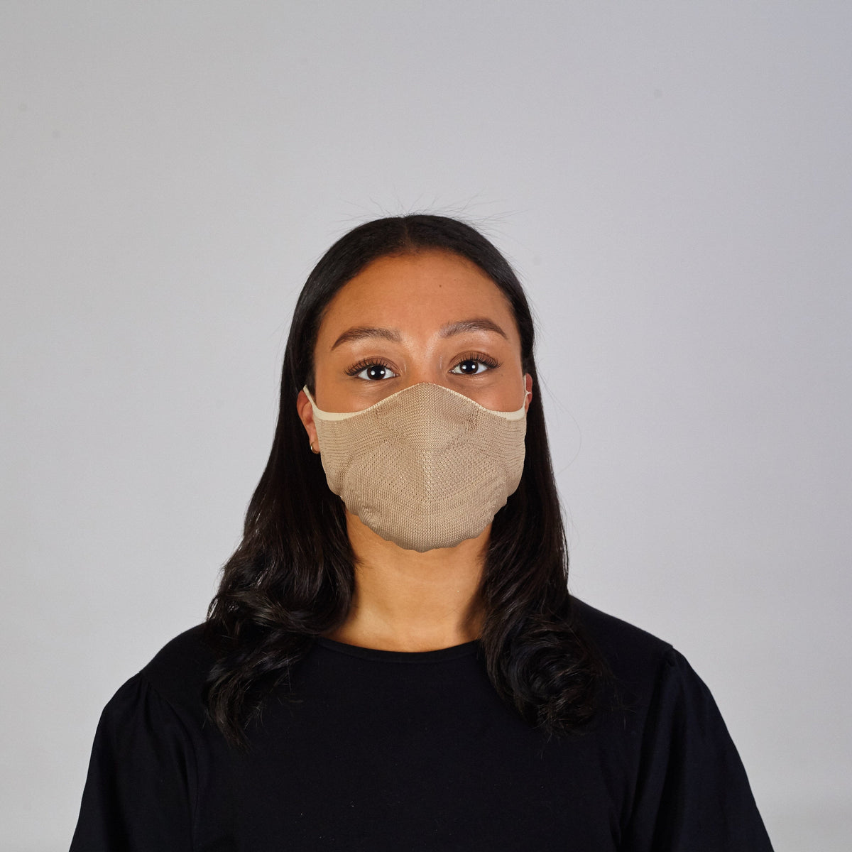 Face Mask Oatmeal COVID Masks Notjustclothing notjust clothing