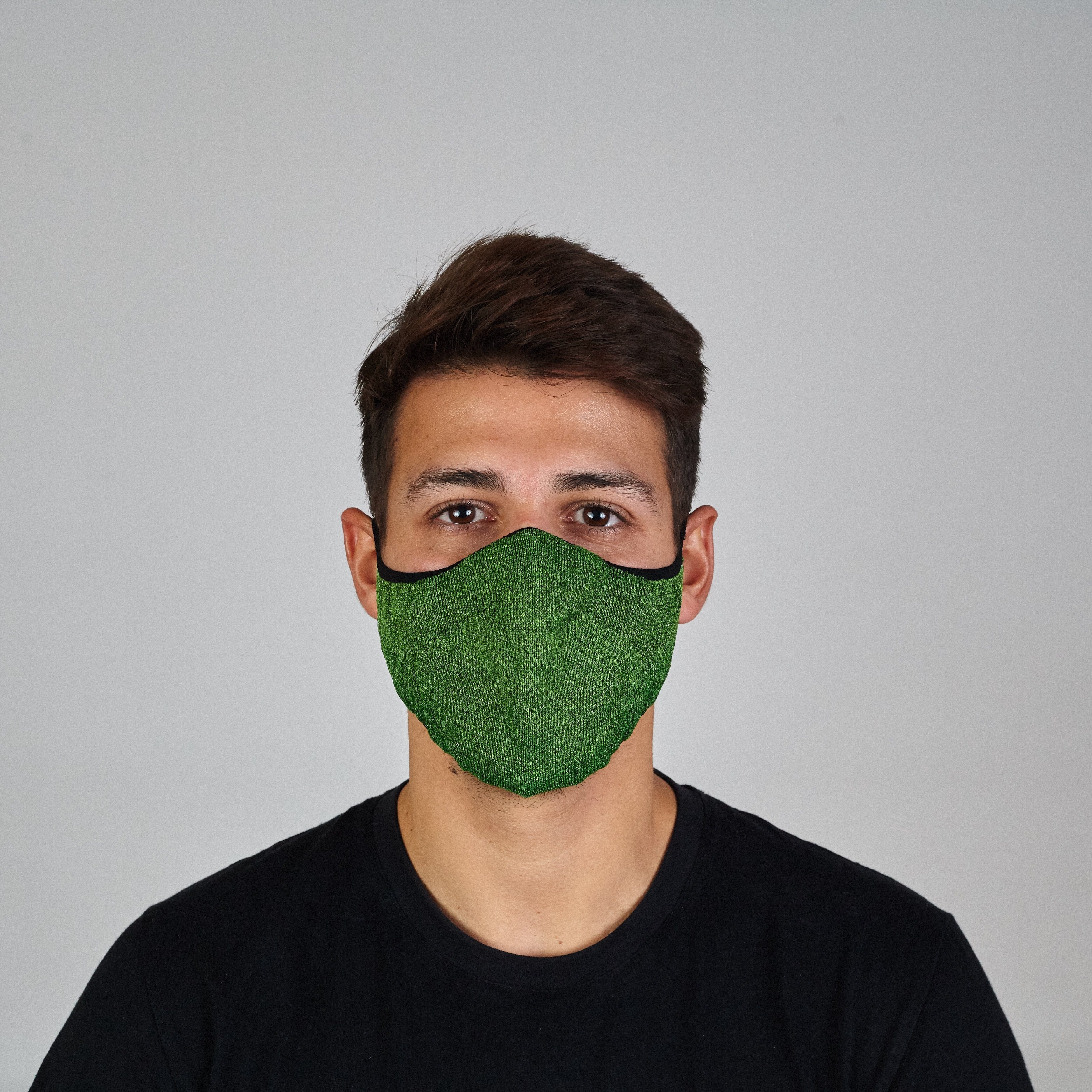 Face Mask: Green Marl - notjust