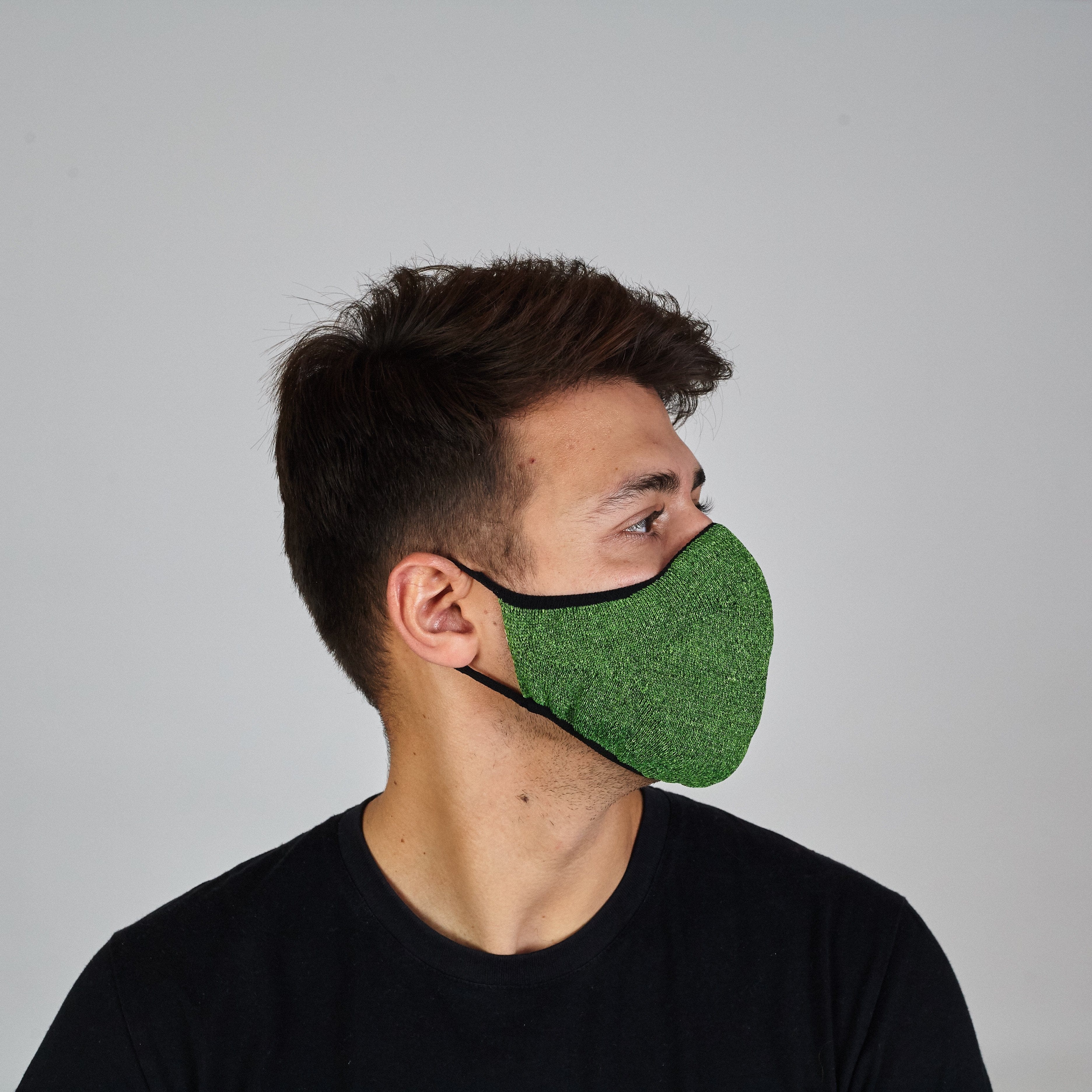Face Mask: Green Marl - notjust