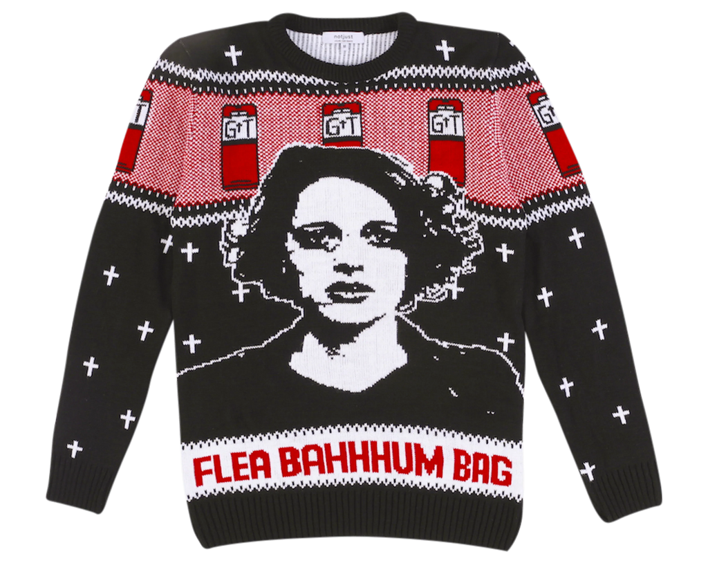 Flea-bahum-bag Knitted Christmas Jumper - notjust