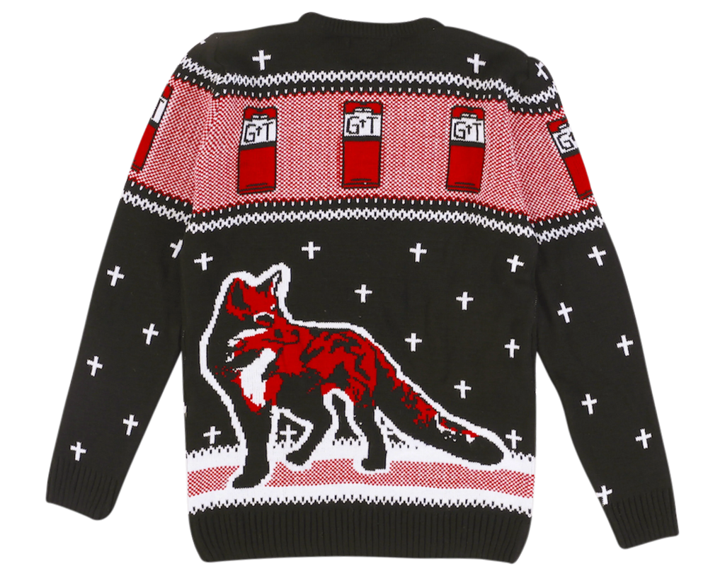 Flea-bahum-bag Knitted Christmas Jumper - notjust