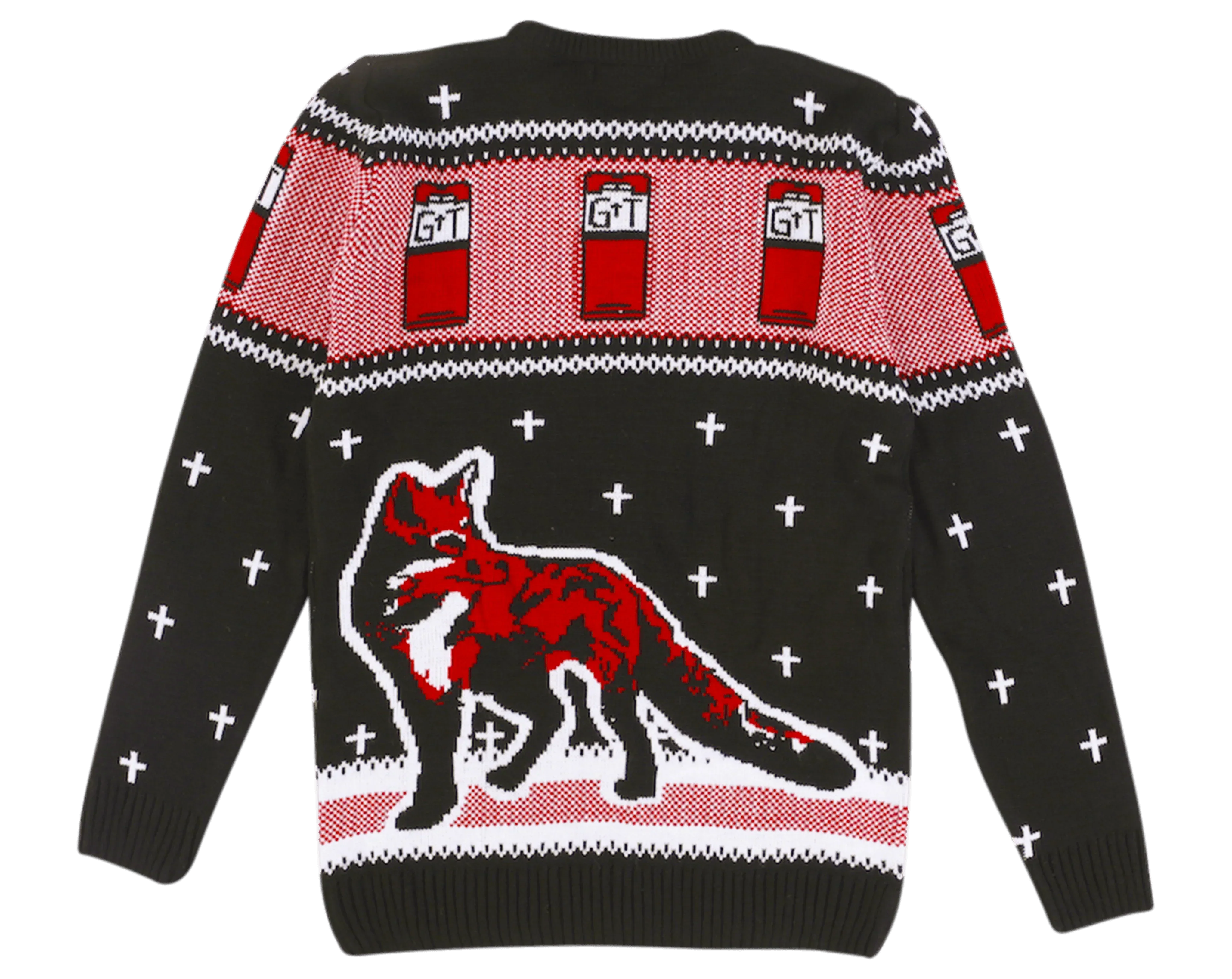 Flea-bahum-bag Knitted Christmas Jumper - notjust