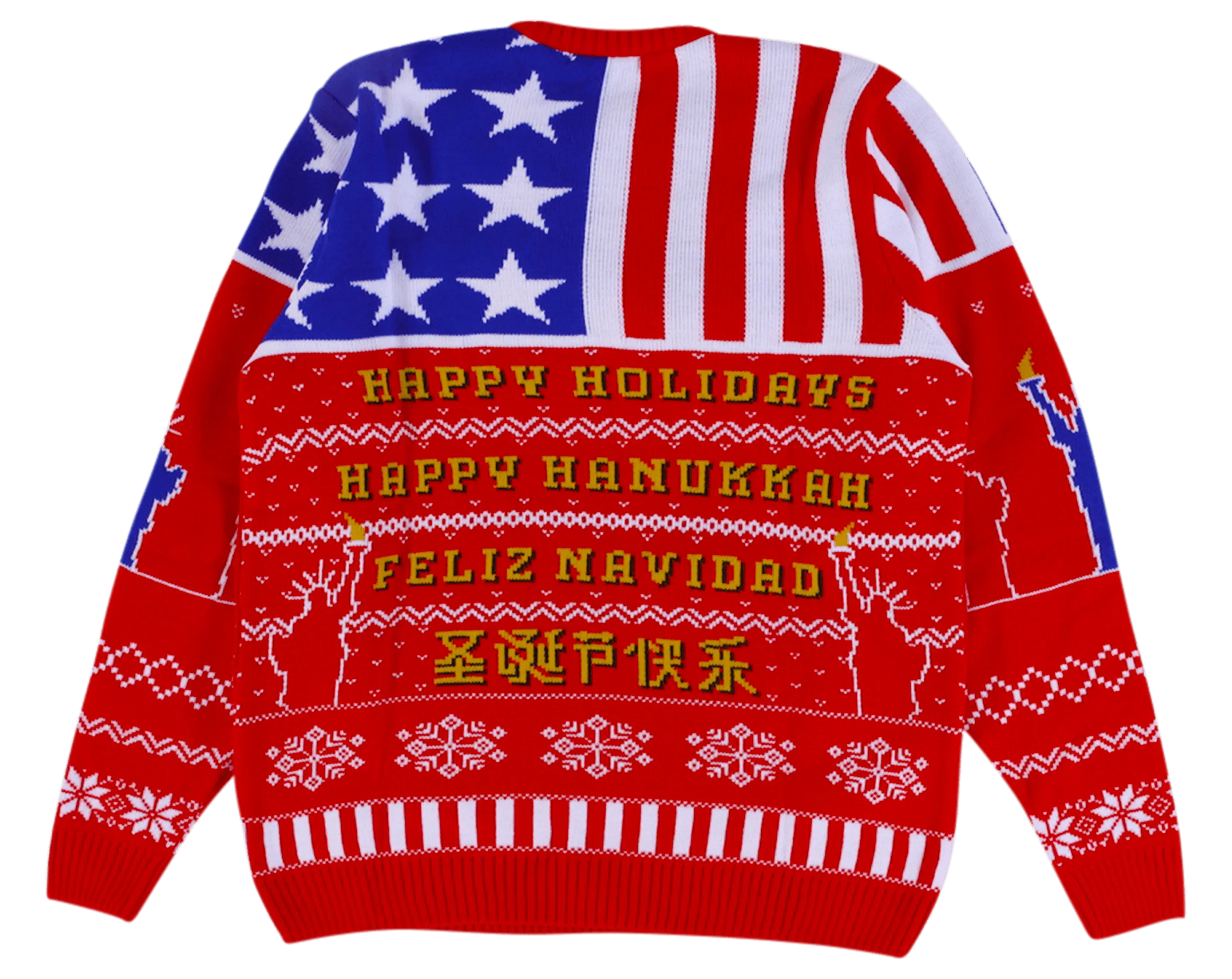 AOC: Alexandria Ocasio-Cortez Knitted Christmas Jumper - notjust