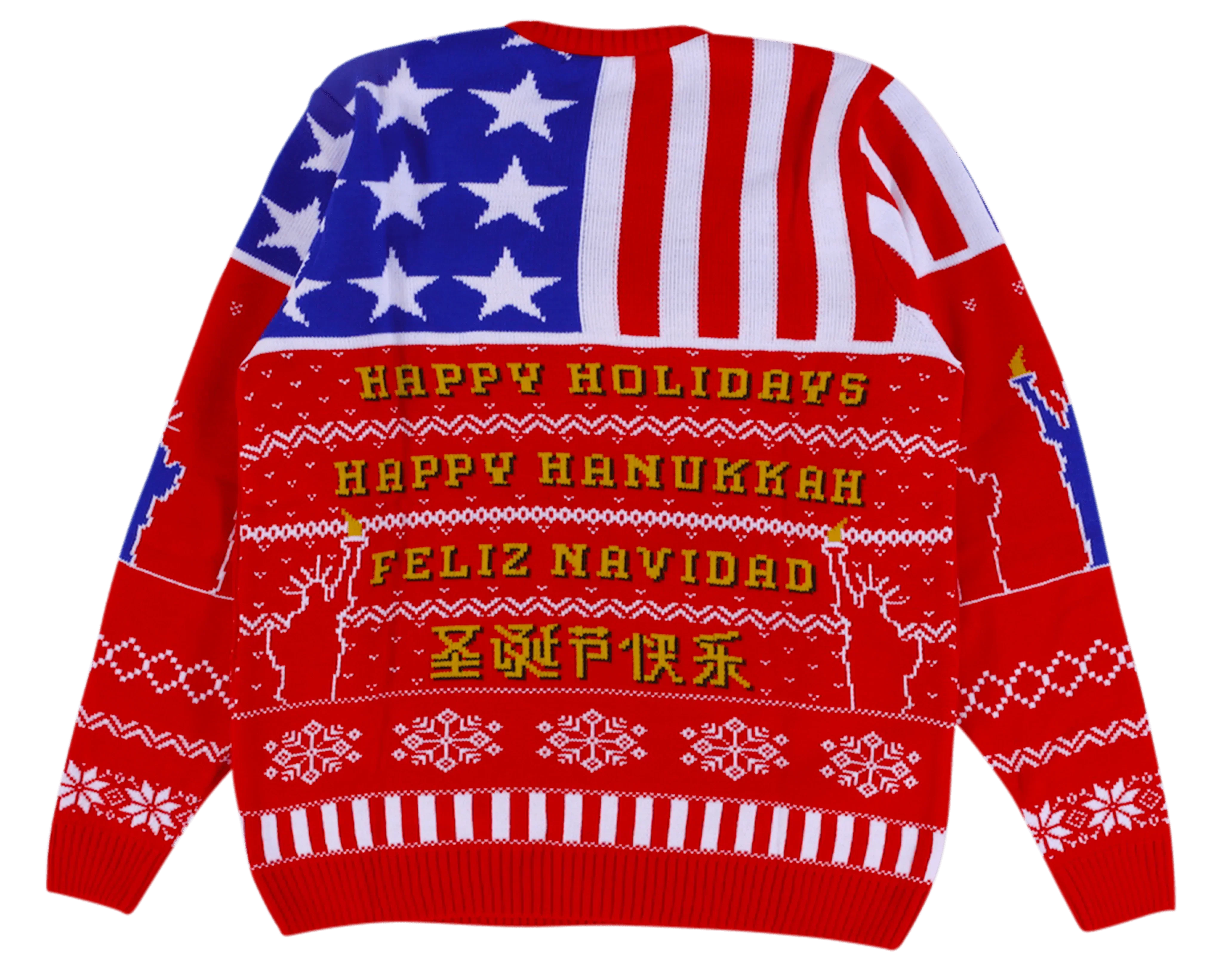 AOC: Alexandria Ocasio-Cortez Knitted Christmas Jumper - notjust