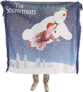 Raymond Briggs' The Snowman Knitted Blanket