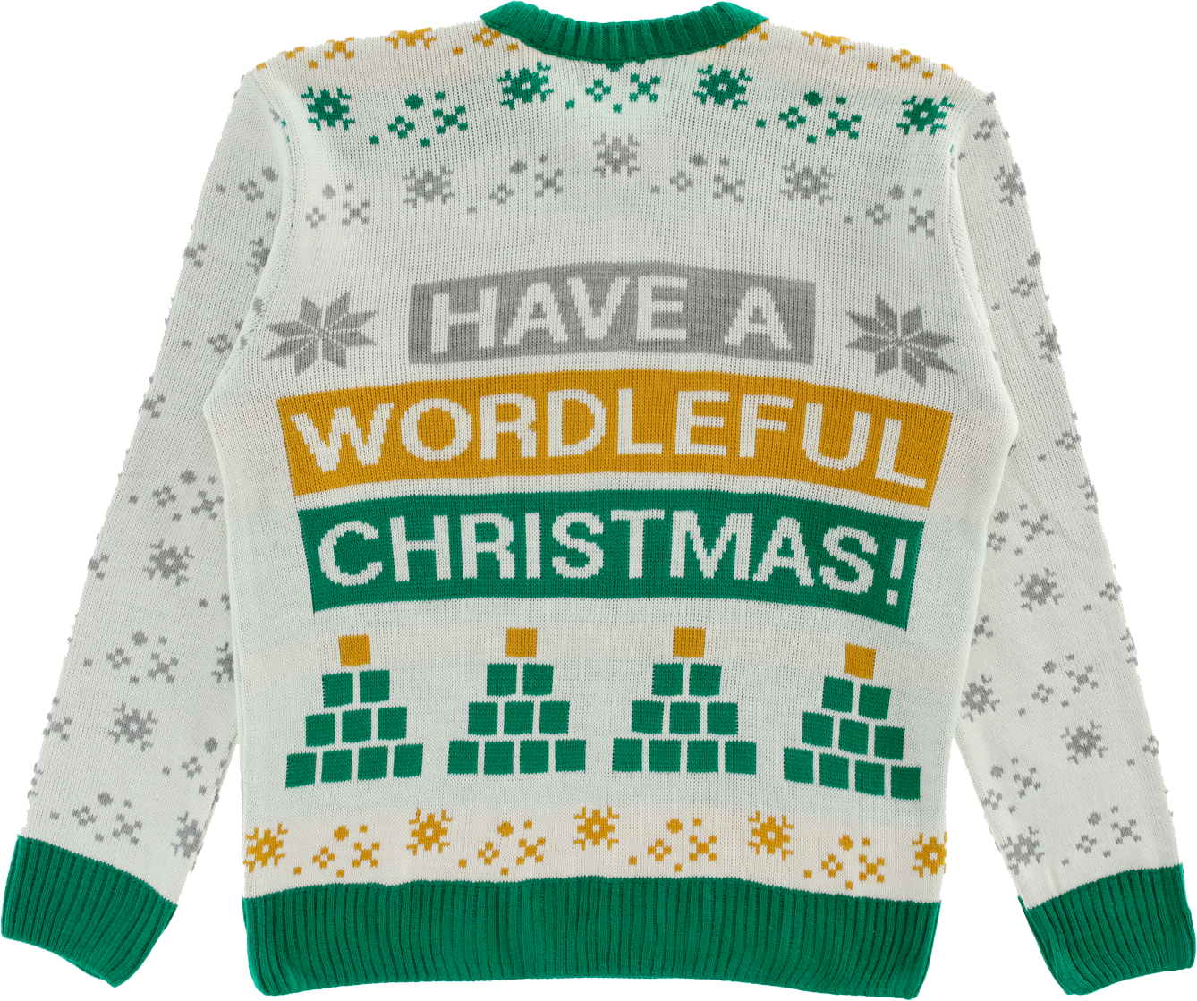 The WORDLE Puzzle Knitted Christmas Jumper