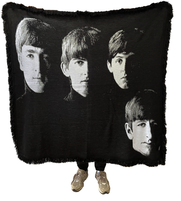 The Beatles® Official Knitted Blanket