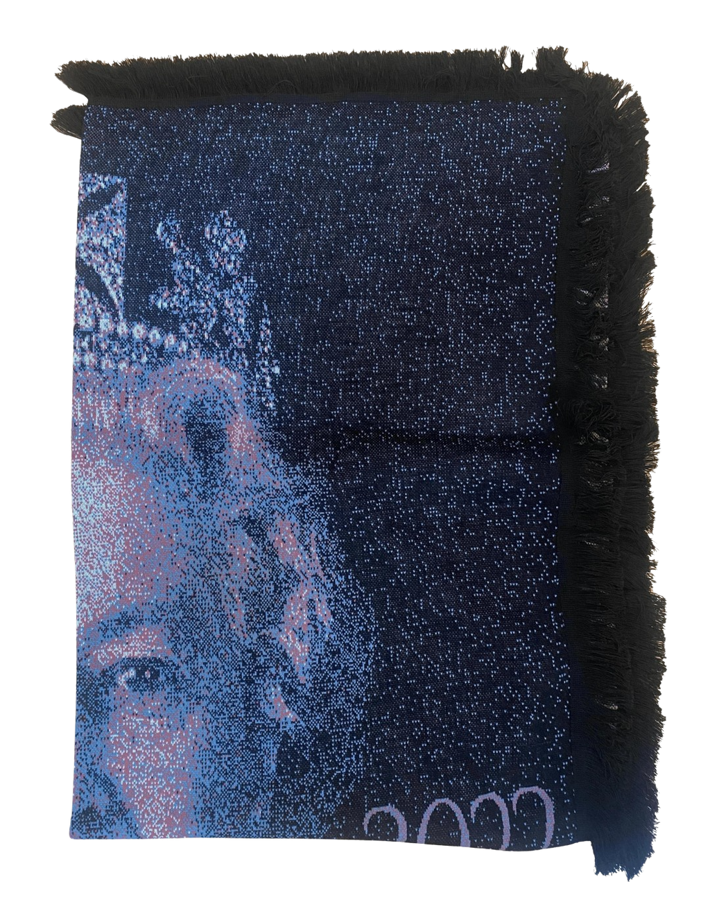 HRH Queen Elizabeth II Commemorative Knitted Blanket