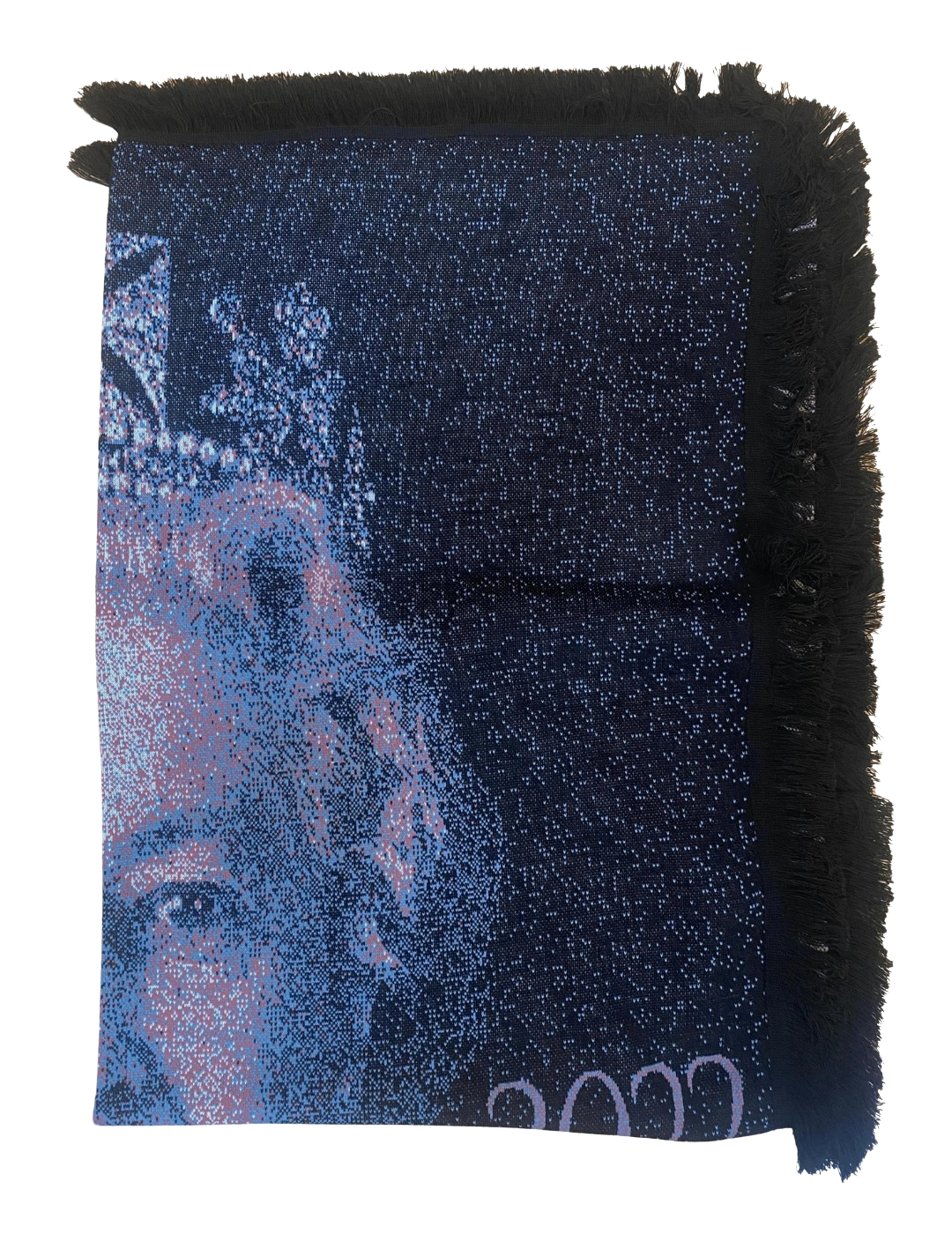 HRH Queen Elizabeth II Commemorative Knitted Blanket