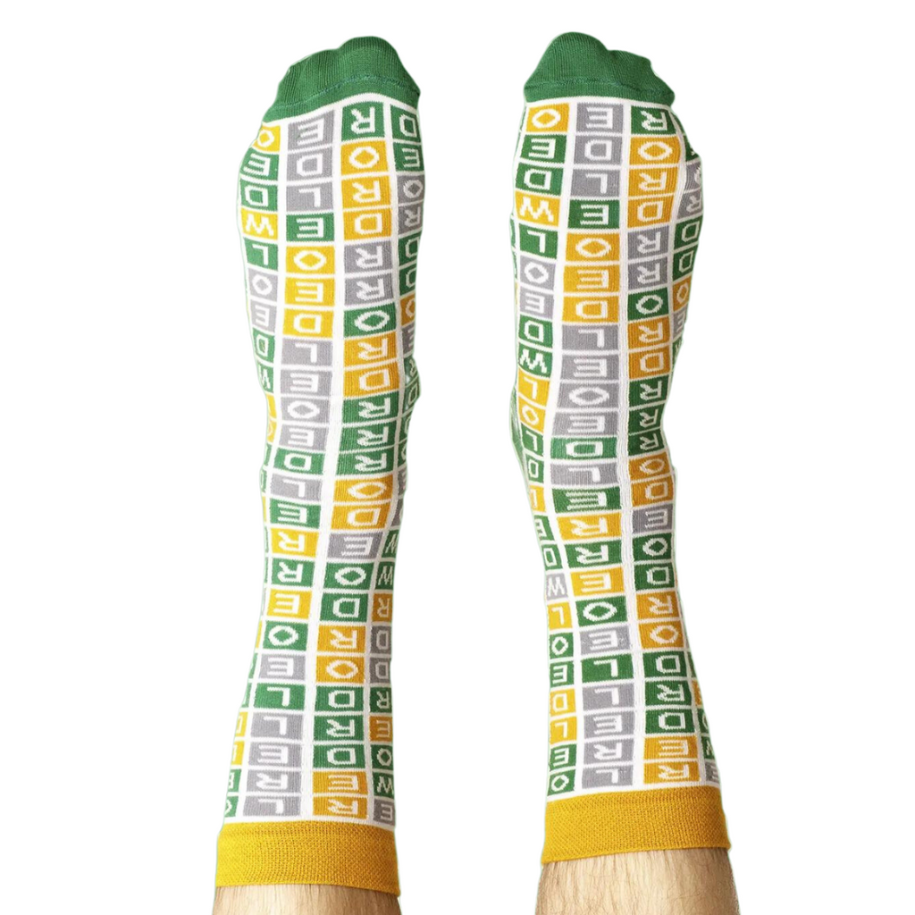 Wordle Puzzle Socks