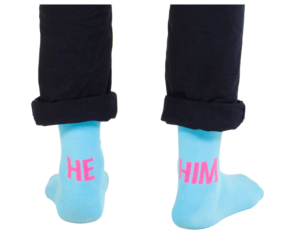 Gender Pronoun Socks - Bundle of 3 - notjust
