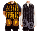 Bitcoin Cryptocurrency scarf - notjust