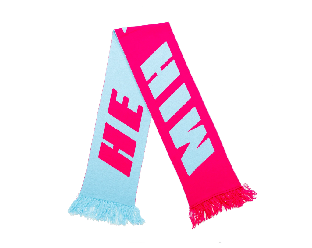 He/Him Gender Pronoun scarf - notjust
