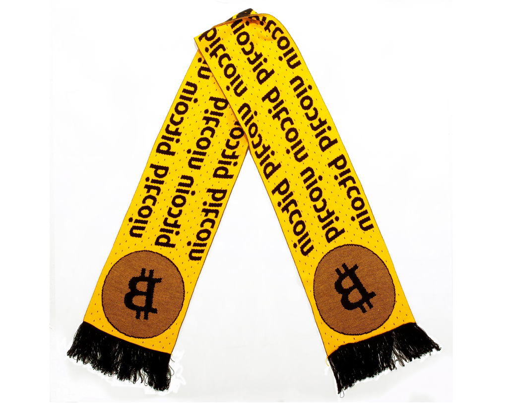 Bitcoin Cryptocurrency scarf - notjust