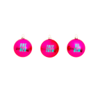 Gender Pronoun Baubles - Pack of 3 - notjust