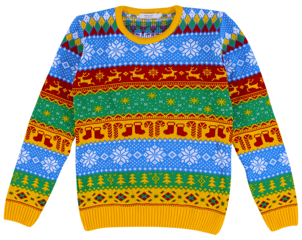 Lishy Mariusgenser: Knitted Christmas Jumper - notjust