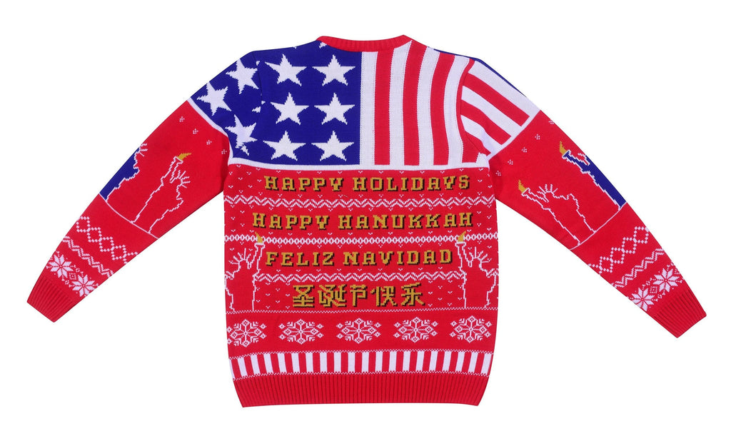 AOC: Alexandria Ocasio-Cortez Knitted Christmas Jumper - notjust