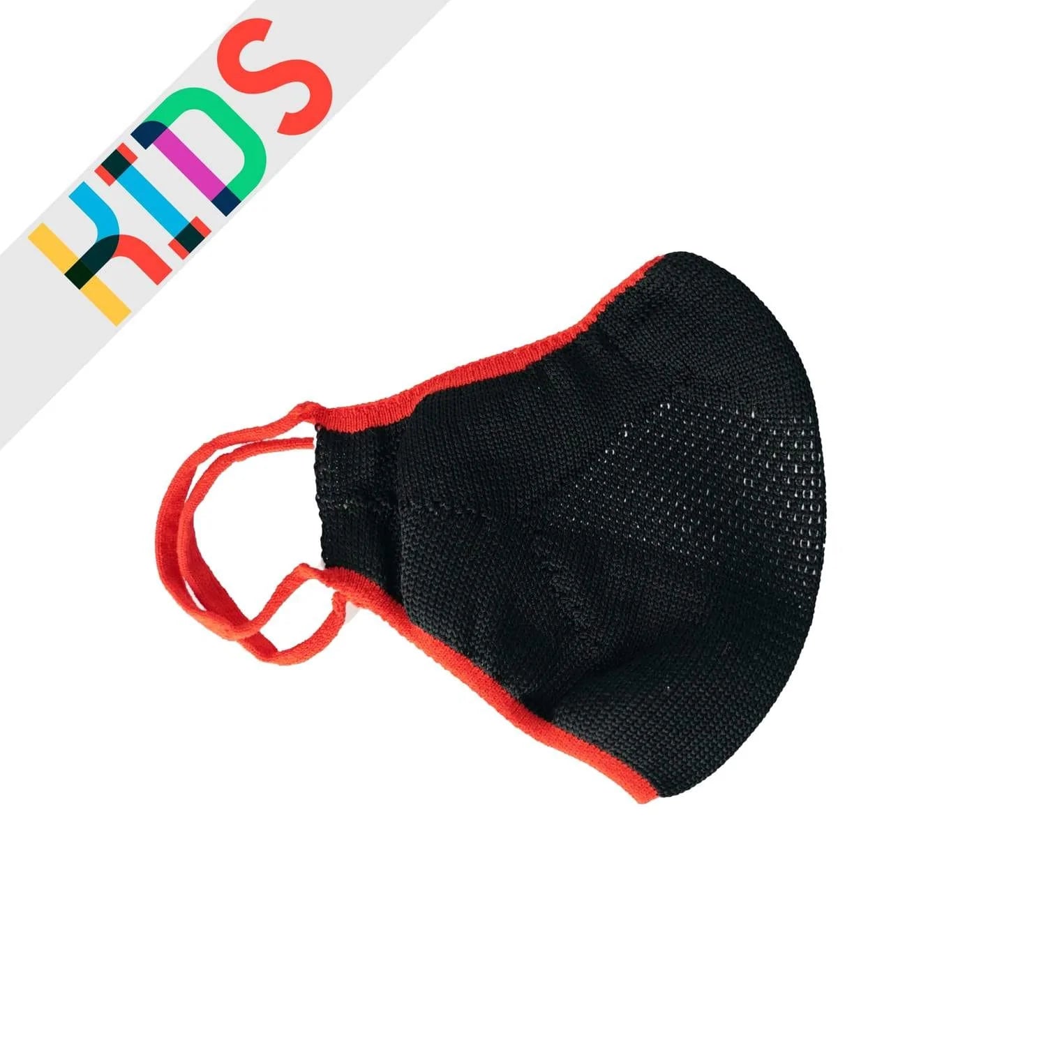 Face Mask: Black (kids) - notjust